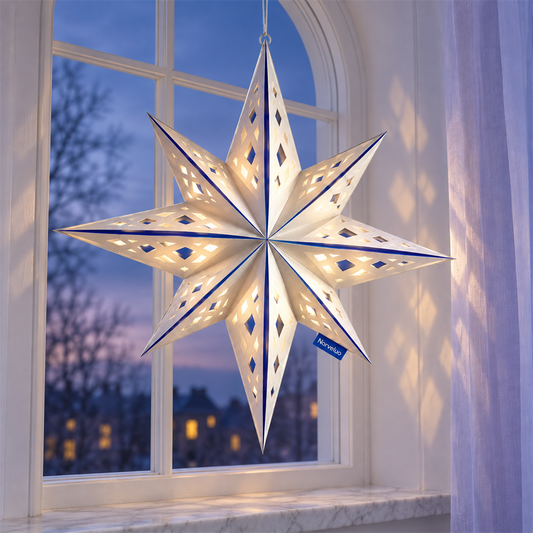 Norveluo Silver Star Lantern - main product view