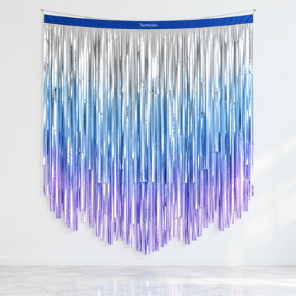 Norveluo Twilight Fringe Backdrop Curtain - secondary product view