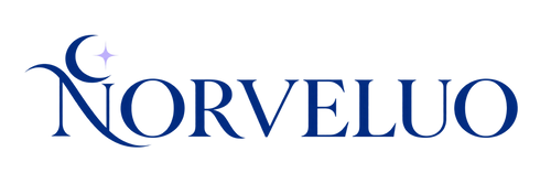 Norveluo celestial celebration wordmark
